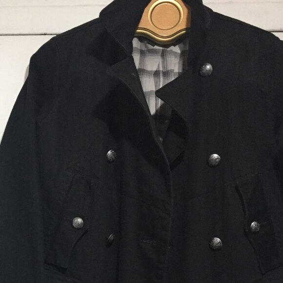 LAUREN JEANS RALPH LAUREN DOUBLE BREAST JEANS JACKET SIZE S - Picture 5 of 11